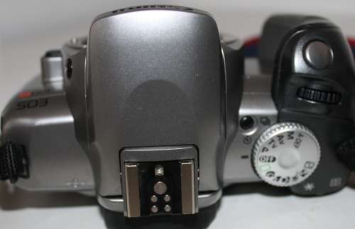**Canon EOS-300-x 35mm Camera Body**Switches on..See photos with "info" on screen.