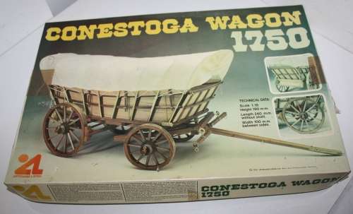 Artesania Latina **Contestoga Wagon 1750**Ref.16003 Parts Still Sealed..As New