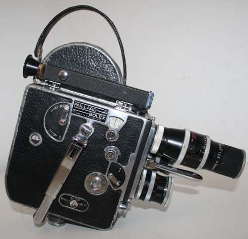 **Bolex H-8 Movie Camera**Good Condition...Serial No Made in 1954.
