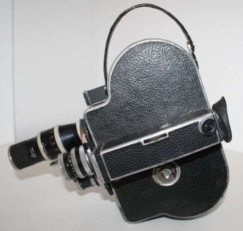 **Bolex H-8 Movie Camera**Good Condition...Serial No Made in 1954.