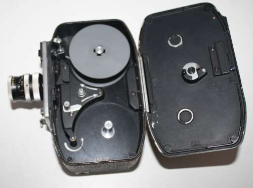 **Bolex Paillard** 8mm Movie camera..Excellent Condition..With Original Leather Bag.