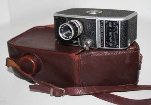 **Bolex Paillard** 8mm Movie camera..Excellent Condition..With Original Leather Bag.