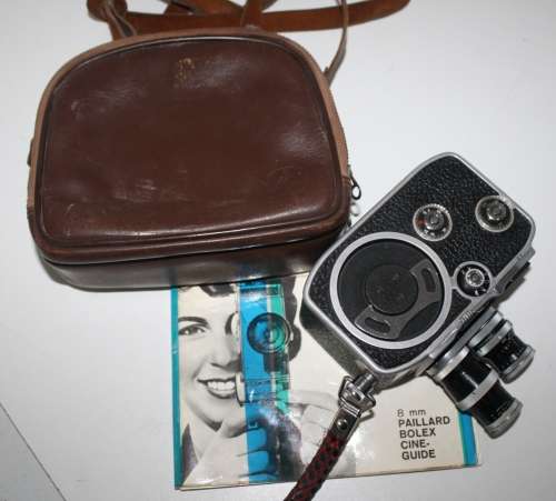 **Bolex H-8 Movie Camera**Good Condition...As per photos