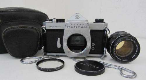 **Pentax Spotmatic SP-Super-Takumar 1:1.4/50 Lens.