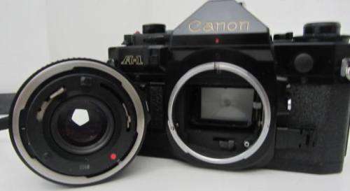 **Canon A-1** Canon FD 50mm 1:1.8 Lens...Including Canon Zoom FD 70-200mm1:4 Lens plus Flash.