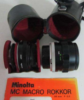 **Minolta MC Macro Rokkor 50mm f:3.5**..Relisted..No Payment