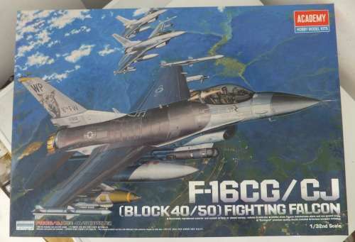 Fighting Falcon-F-16CC/CJ(Block40/50)Academy-1/32 Scale..Parts still Sealed-620 Like "New"