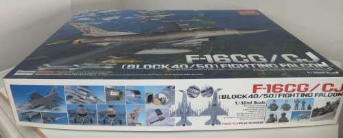 Fighting Falcon-F-16CC/CJ(Block40/50)Academy-1/32 Scale..Parts still Sealed-620 Like "New"