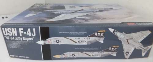 USN F-4J.."VF-84 Jolly Rogers"Academy-1/48 scale-Beautiful Model...Parts"Like New" Sealed.