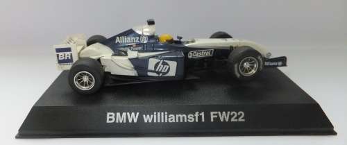 **Scalextric** BMW Williams Fw-26 F1-Display Stand(cover corner damaged)As per Photos-Not tested.