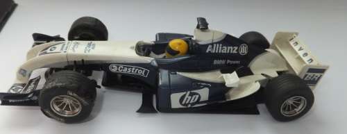 **Scalextric** BMW Williams Fw-26 F1-Display Stand(cover corner damaged)As per Photos-Not tested.