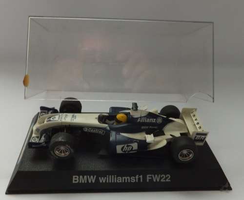 **Scalextric** BMW Williams Fw-26 F1-Display Stand(cover corner damaged)As per Photos-Not tested.