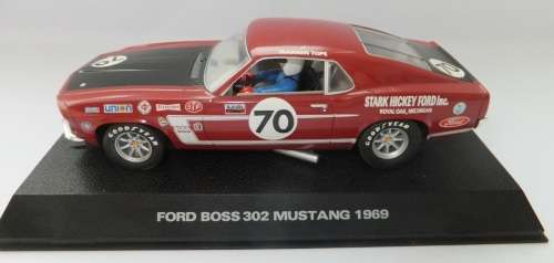 **Sclextric**Ford Boss 302 Mustang.."Stark Hickey Ford Inc"Displayed....Not tested