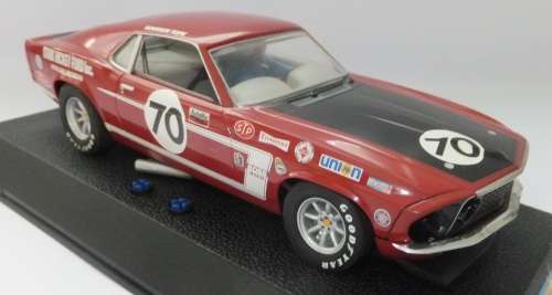 **Sclextric**Ford Boss 302 Mustang.."Stark Hickey Ford Inc"Displayed....Not tested