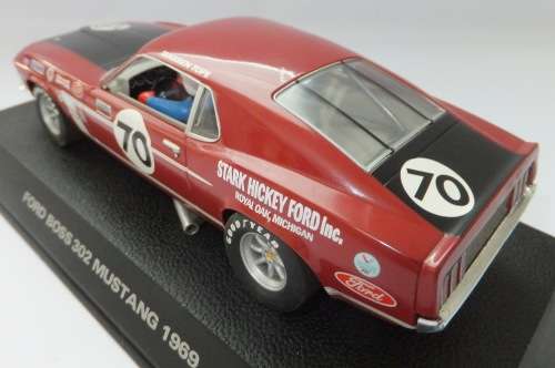 **Sclextric**Ford Boss 302 Mustang.."Stark Hickey Ford Inc"Displayed....Not tested