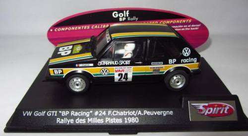 **Slot Car**VW Golf GTI "BP Racing"..Spirit Model....As per Photos..Not tested.