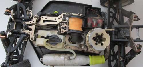 **Nitro Off Road"Buggy"** 1/8 Scale..With Instructions(pages torn and repaired)