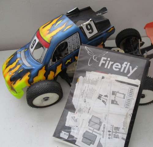 **Nitro Off Road"Buggy"** 1/8 Scale..With Instructions(pages torn and repaired)