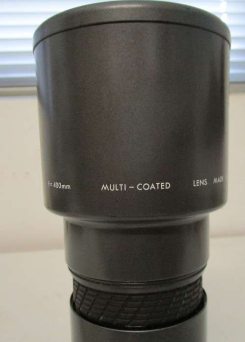 **Sigma AF MC 400mm F 5.6 Lens**Sony Minolta Alpha Mount....Needs Cleaning(Haze)