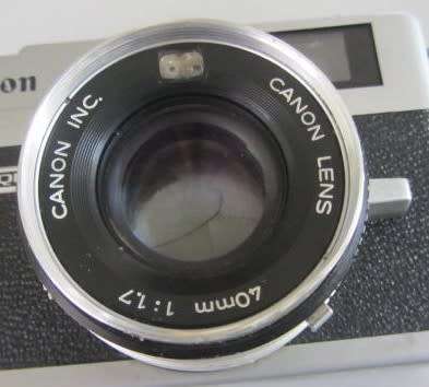 **Canon QL 17 G-III QL** Rangefinder Camera..Canon 1:1.7 40mm Lens(Needs Cleaning)