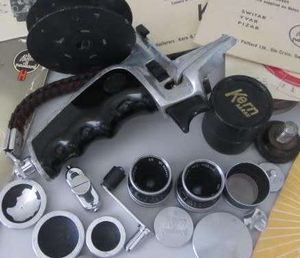 **Kern-Paillard Switzerland**Lenses plus Grip Lens Caps plus Combo etc..As per Photos