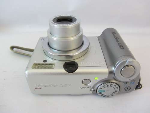 **Canon Power Shot A80**Movie..9 Point Auto Focus/11x Zoom..Incl Memory Card,Not Batteries.