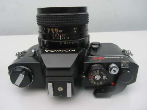 **Konica Autoflex TC** 35mm Camera..Including Three Konica Hexanon Lenses..Plus Soligor Zoom/Macro.