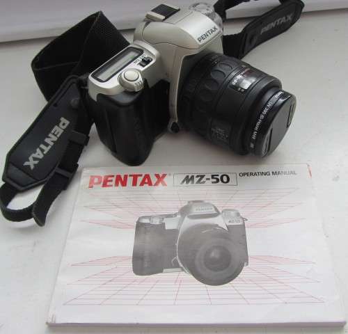Pentax MZ-50 35mm Film Camera--Penntax 35-80mm 4-5.6 Plus Sigma 70-300mm F4-5.6DL Macro Super Lenses