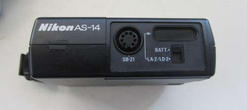 Nikon Macro Speedlight SB-21 with Nikon AS-14 Controller-As per Photos