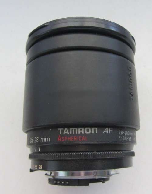 Tamron AF Aspherical 28-200mm f3.5-5.6 Lens-Not 100% clean(slight funges)