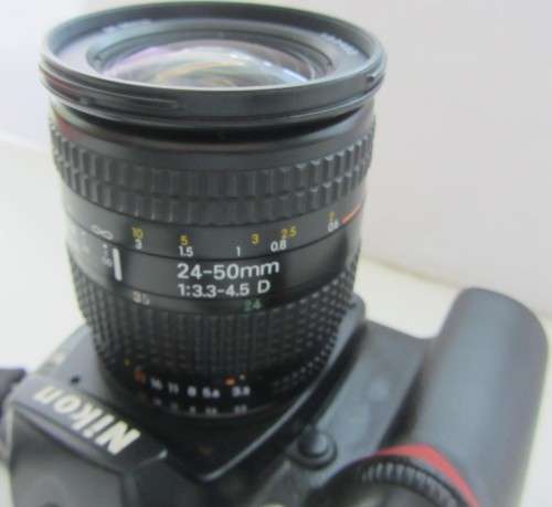 Nikon D 90 Digital Camera-Nikon 24-50mm 1:3.3-4.5 D Lens-Incl Charger incl Three batteries Cables