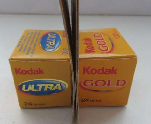 Kodak Ultra Plus Kodak Gold-Out Dated Films.
