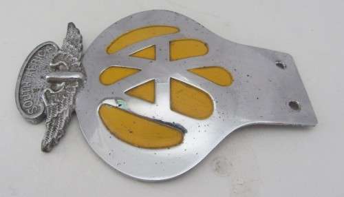 AA Car Badge-Good Condition-As per Photos