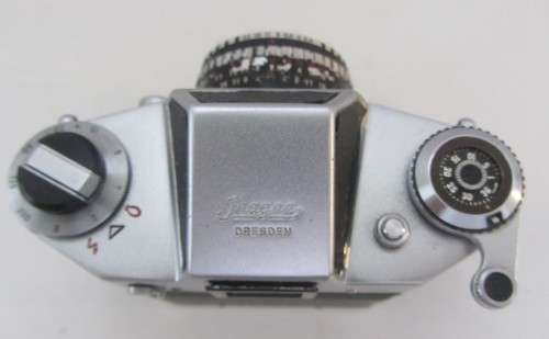 Exa 11b IHagee Dresden-Meyer Optik Gorlitz Domiplan 2.8/50 Lens(lens Clean)