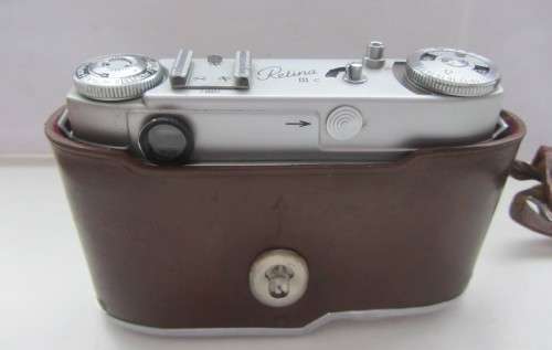 Kodak Retina iii c CameraSchneider-Kreuznach Retina-Xenon 1:2.0/50mm Lens