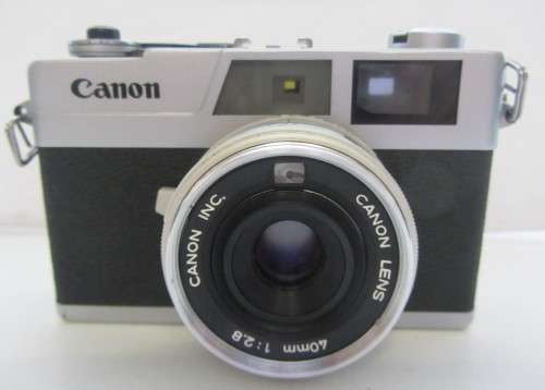Camon Canonet 28 35mm Rangefinder Camera 40mm 1:2.8 Canon Lens Plus Hiroxer Tele Distance+Wide Angle