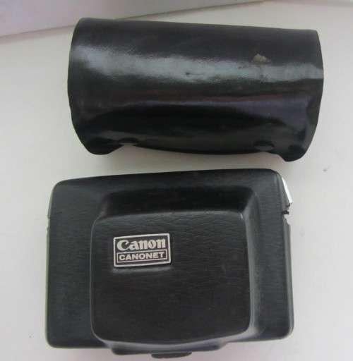 Camon Canonet 28 35mm Rangefinder Camera 40mm 1:2.8 Canon Lens Plus Hiroxer Tele Distance+Wide Angle