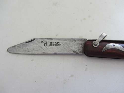 Okapi Big Knife-Total Opened Length-230mm-As per photos