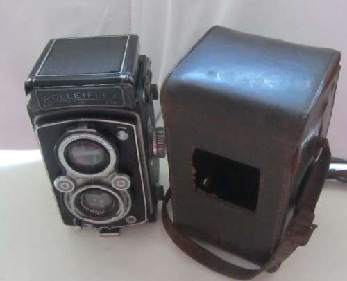 Rollei Rolleiflex Automat 4 M.X. Type ii T.L.R. Medium Format Camera-75mm f3.5 Carl Zeiss Jena Tessa