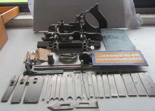 Record Multi-Plane No 405-Tungsten Steel Cutters Plus Extra Blades(to clean) As per Photos