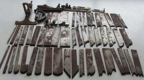 Record Multi-Plane No 405-Tungsten Steel Cutters Plus Extra Blades(to clean) As per Photos