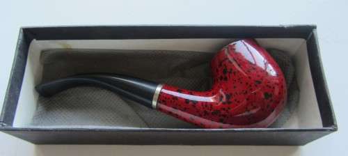 Boxed No `S` Smoking Pipe.