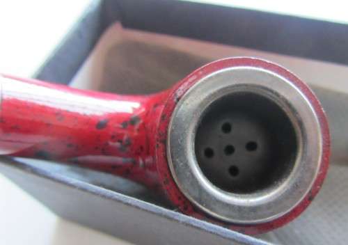 Boxed No `S` Smoking Pipe.
