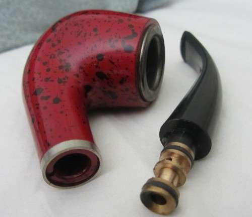 Boxed No `S` Smoking Pipe.