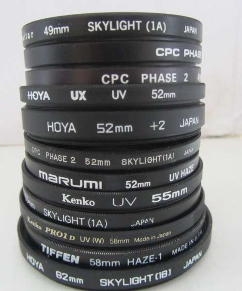 Marumi/Kenko/Hoya Plus More Filters-As per Photos-(stock ref 2-334)