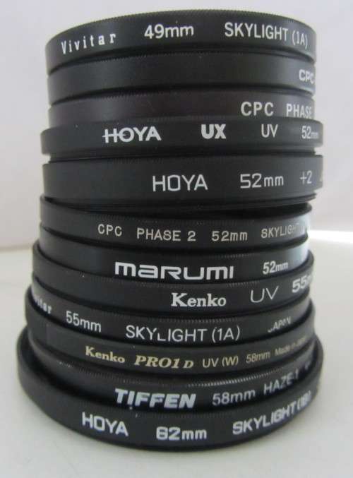 Marumi/Kenko/Hoya Plus More Filters-As per Photos-(stock ref 2-334)