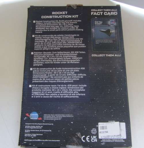 Meccano Rocket Construction Kit International Space Archives.(Not Meccano)