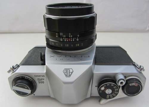 Pentax SP-500 Super Takumar 1:2/55 Lens(needs some cleaning) Good ConditionIncl Pentax Bag