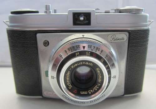 Kodak Retinette Compur-Rapid Schneider  Kreuznach Reomar 1:3.5/45mm Lens