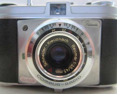 Kodak Retinette Compur-Rapid Schneider  Kreuznach Reomar 1:3.5/45mm Lens